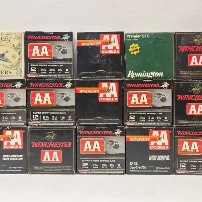 Sale Photo Thumbnail #132: 1260 20 boxes of 12 gauge ammunition