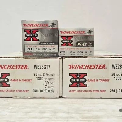 Sale Photo Thumbnail #137: 1274 2 large boxes of 28 gauge ammunition