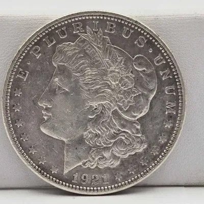 Sale Photo Thumbnail #32: 51 1921 morgan silver dollar