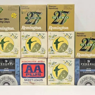 Sale Photo Thumbnail #126: 1248 15 boxes of 12 gauge ammunition