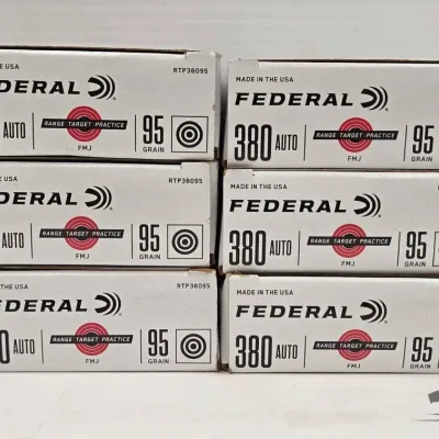 Sale Photo Thumbnail #117: 1230 federal 380 auto ammo
