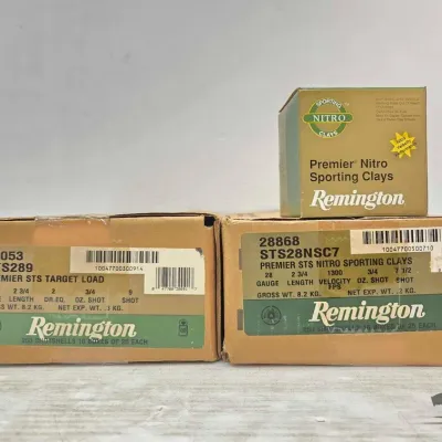 Sale Photo Thumbnail #139: 1278 20 boxes of 28 gauge ammunition