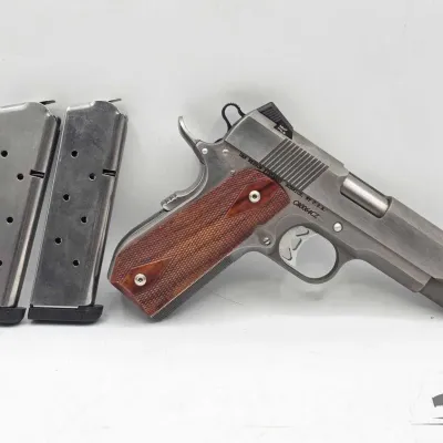 Sale Photo Thumbnail #3: 201 dan wesson commander classic bobtail 45acp semi auto pistol