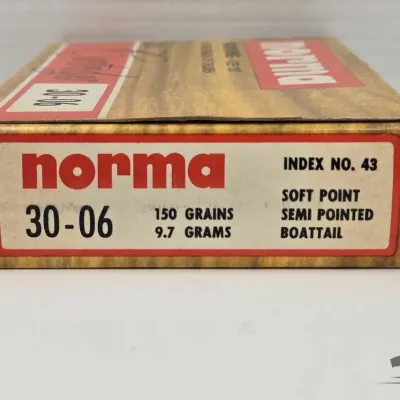 Sale Photo Thumbnail #119: 1234 norma 30 06 ammunition