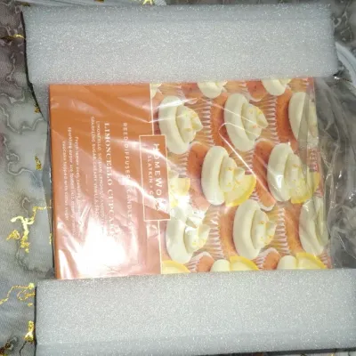 HomeWorx by Slatkin & Co. Limoncello Cupcake reed diffuser and candle set, new in original packaging.