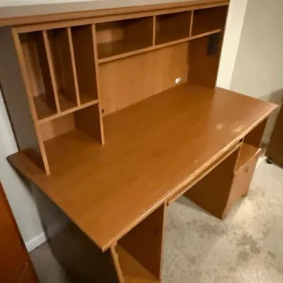 Sale Photo Thumbnail #359: Wooden computer desk