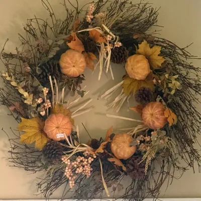 Sale Photo Thumbnail #136: Fall wreath