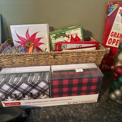Sale Photo Thumbnail #228: Craft envelopes and inserts