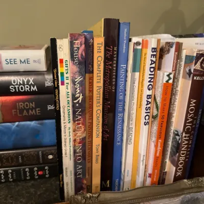 Sale Photo Thumbnail #218: Paperback and hardcover books