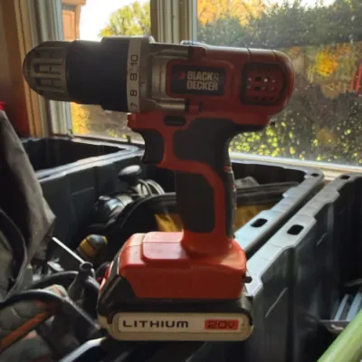 Sale Photo Thumbnail #301: Black and Decker cordless drill
