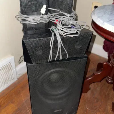 Sale Photo Thumbnail #68: Surround sound system with subwoofer