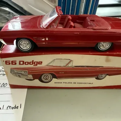 Sale Photo Thumbnail #147: '66 Dodge collectors promotional model car