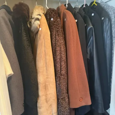 Sale Photo Thumbnail #164: Various jackets and coats
