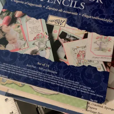 Sale Photo Thumbnail #58: Watercolor pencil set