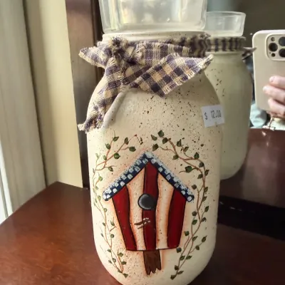 Sale Photo Thumbnail #137: Decorative jar