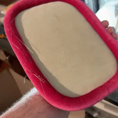 Sale Photo Thumbnail #66: Padded sewing/beading tray