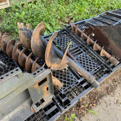Sale Photo Thumbnail #114: Bobcat skidsteer augers in various sizes