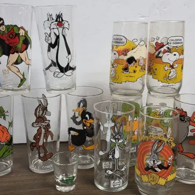 Patternware Glass Cups