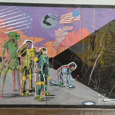 Signed And Numbered Sci-fi Print
