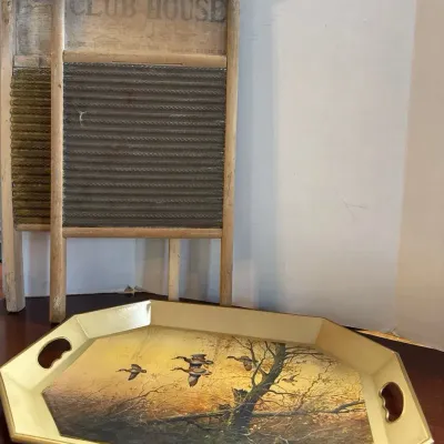 Washboards And Tray Wall Decor