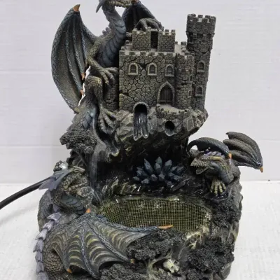 Mystic Dragon Tabletop Water Fountain 