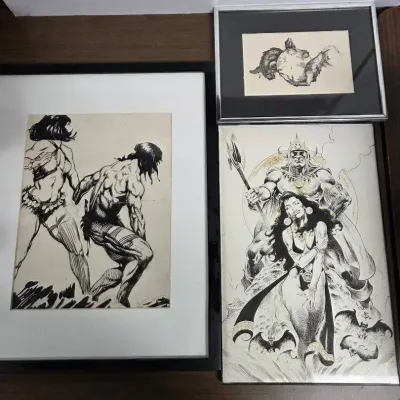 Hand Drawn Esteban Maroto Comic Book Artist And More 