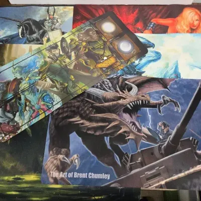 Fantasy Card Game Cars Mats