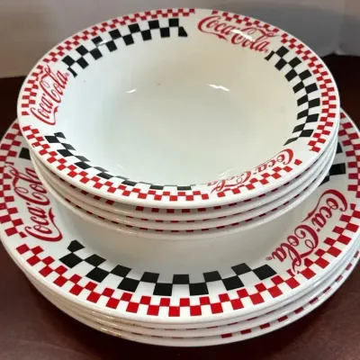Coca-Cola Plates And Bowls