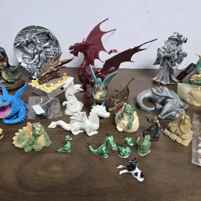 Mixed Dragon Figurines 