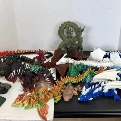 3D Printed Dragons