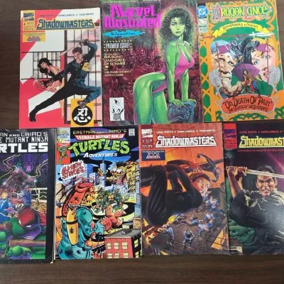 Marvel Illustrated, Marvel, DC Comics, Teenage Mutant Nijnja Turtles
