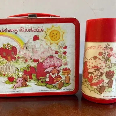 Strawberry Shortcake Lunch Box With Thermos