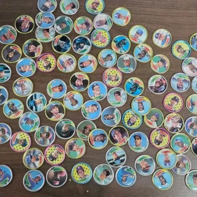 Huge Lot Topps Baseball Coins