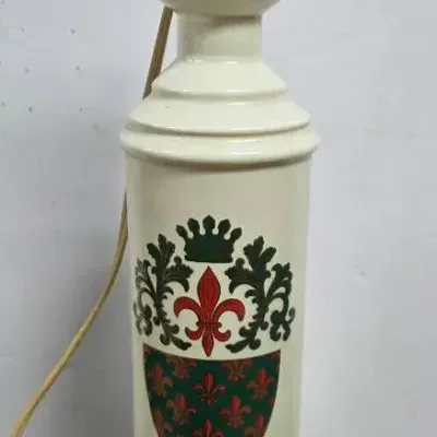 Old Fitzgerald Fleur-de-Lis Lamp