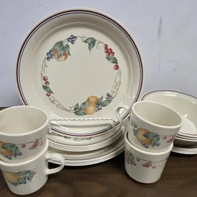 Corelle By Corning "Abundance" Pattern 