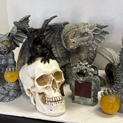 Outdoor Dragon Decor