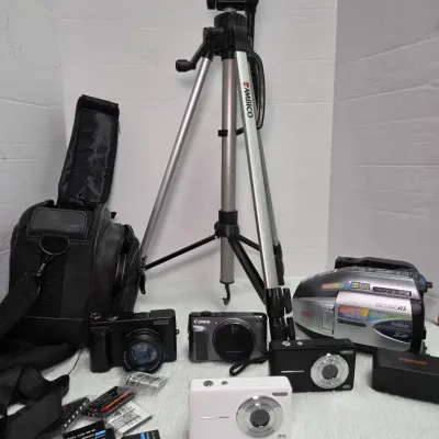 Panasonic Palmcorder, Canon, And Others
