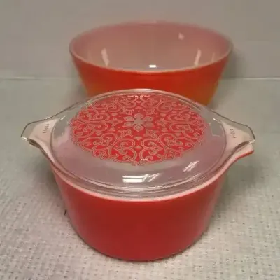 PYREX & Anchor Hocking Orange