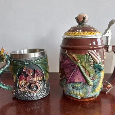 Dragon Mug And Stein
