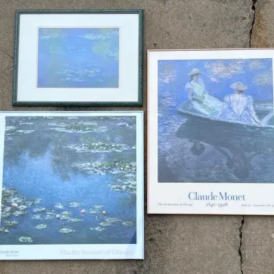 Framed Monet Prints (WH15)