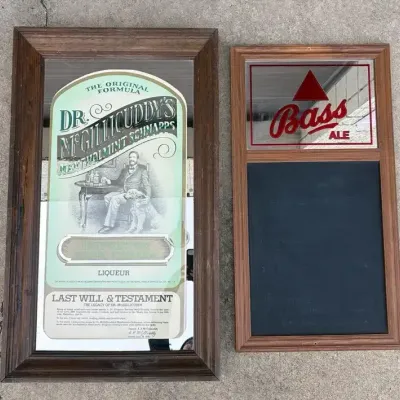 Beer Mirror Signs Lot #3 (WH15)