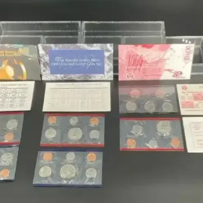 Uncirculated Coin Sets 1995, 1997 & 1999