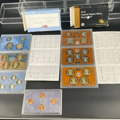 Coin Proof Sets 2009 and 2011