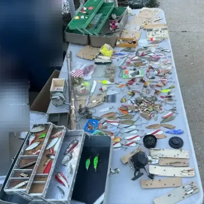 Huge Vintage Fishing Lot