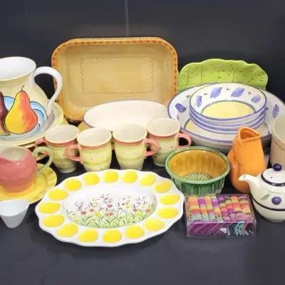 Colorful Kitchen Ceramics + (WH6)