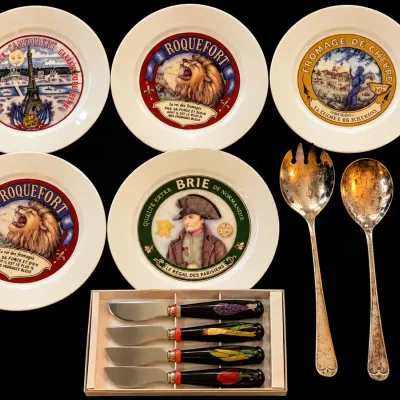 Elegant French Cheese & Entertaining Collection – Restoration Hardware, Crate & Barrel & Sheffield S