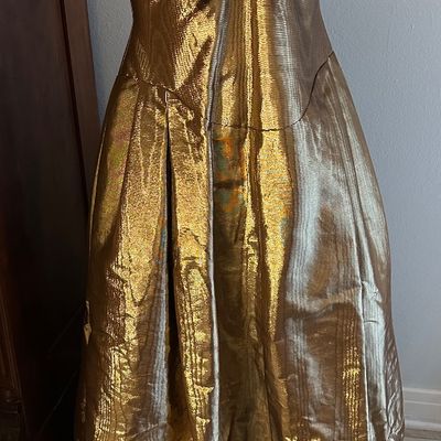Sale Photo Thumbnail #90: Gold Lamé formal