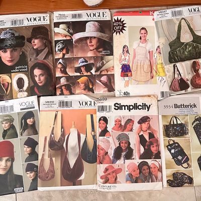 Sale Photo Thumbnail #72: Sewing Patterns, ladies, children’s and craft