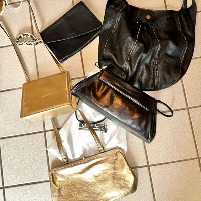 Sale Photo Thumbnail #102: Vintage purses!
One Ferragamo