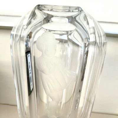 Sale Photo Thumbnail #44: Crystal vase by Emil Weidlich